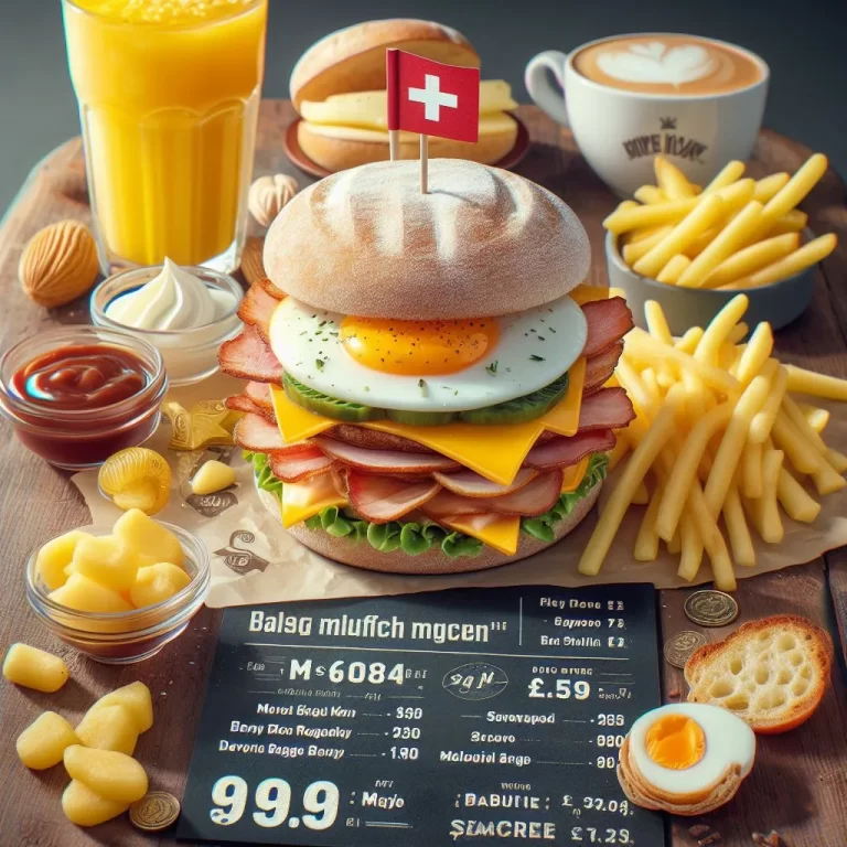 Egg McMuffin Menu Prices In Switzerland 2024