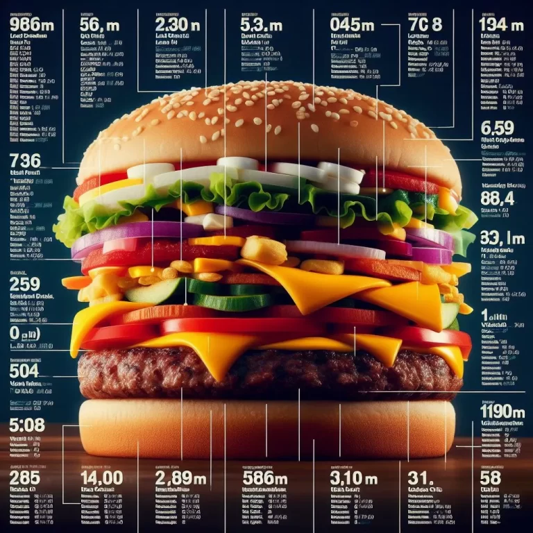 Mcdonald’s Burger Nutrition | Complete Nutritional Guide