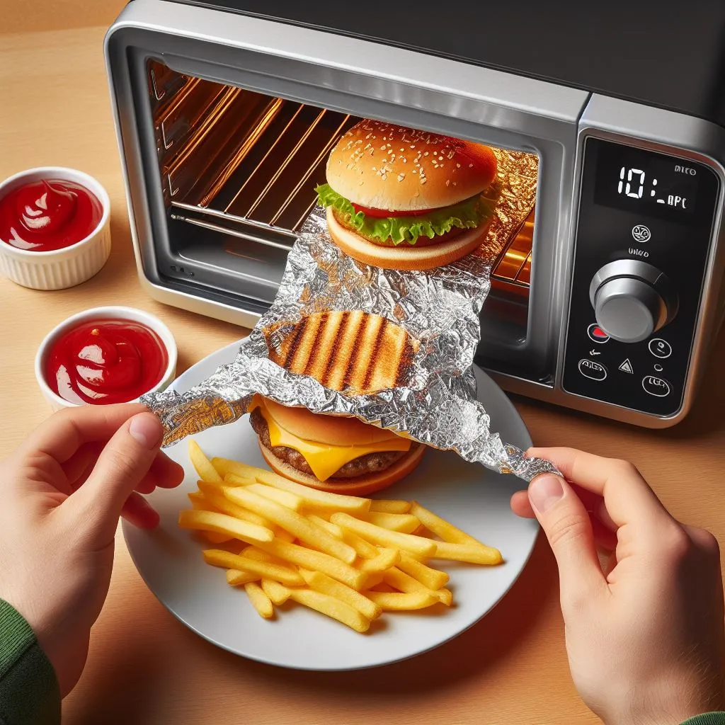 How to Reheat McDonald's Burger