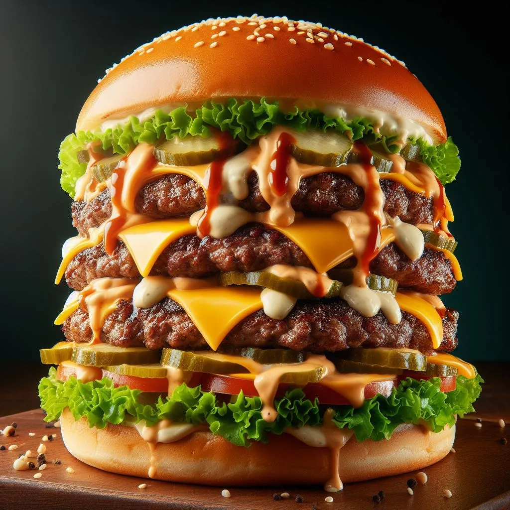 What is the biggest burger at McDonald's?