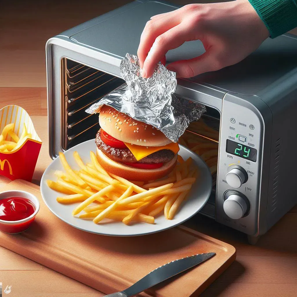 How to Reheat McDonald's Burger in Microwave