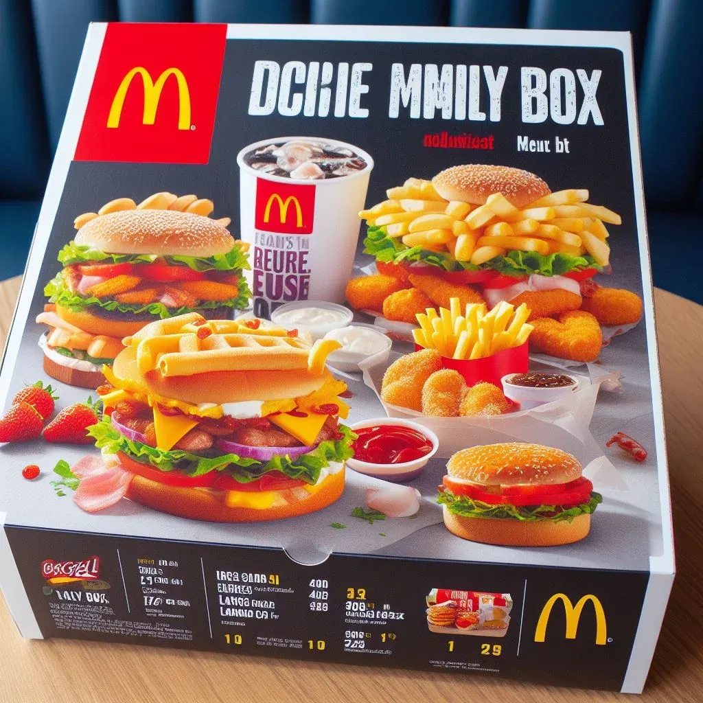 McDonald's Family Box Best Menu Prices In Ireland