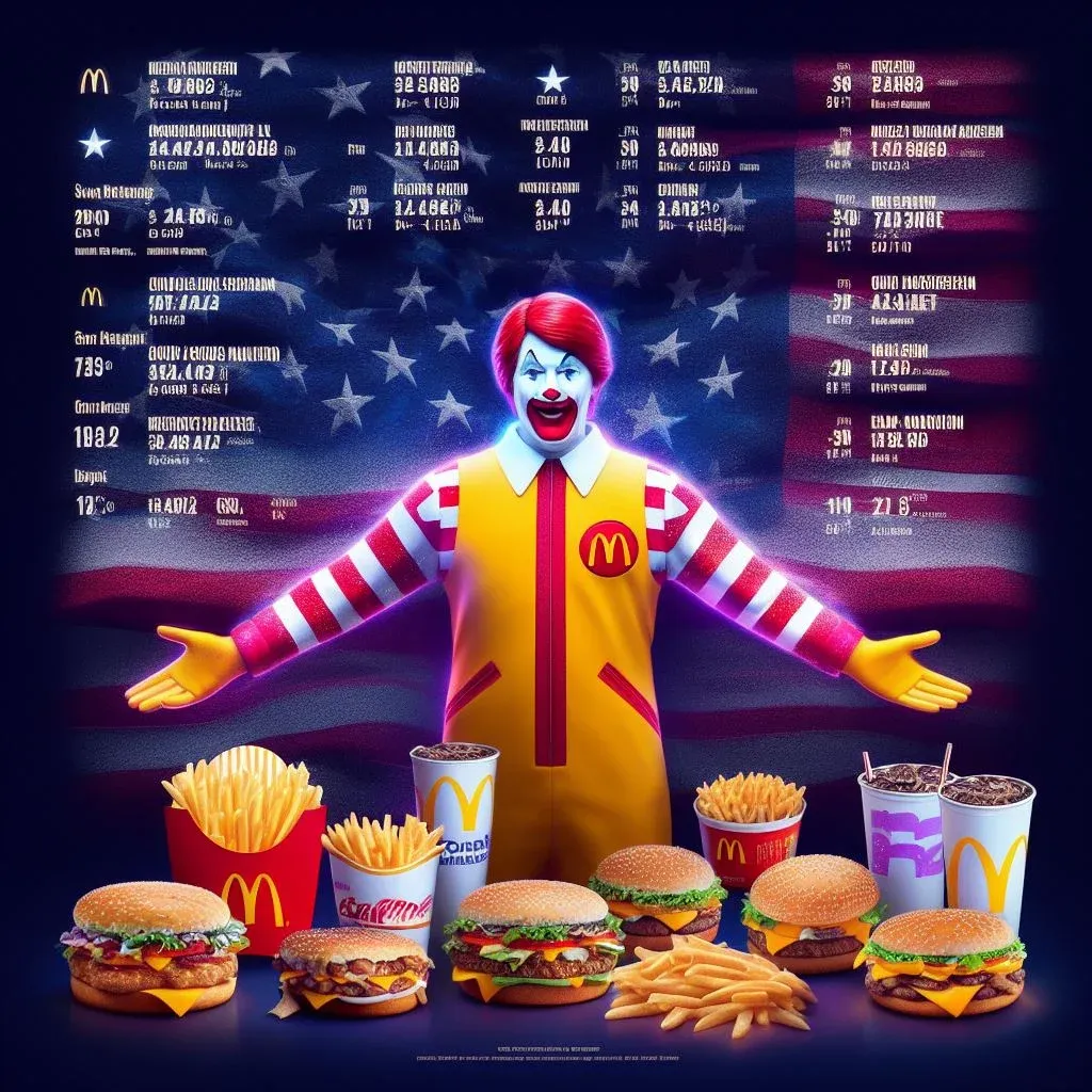McDonald's Most Popular Menu Prices in Ireland