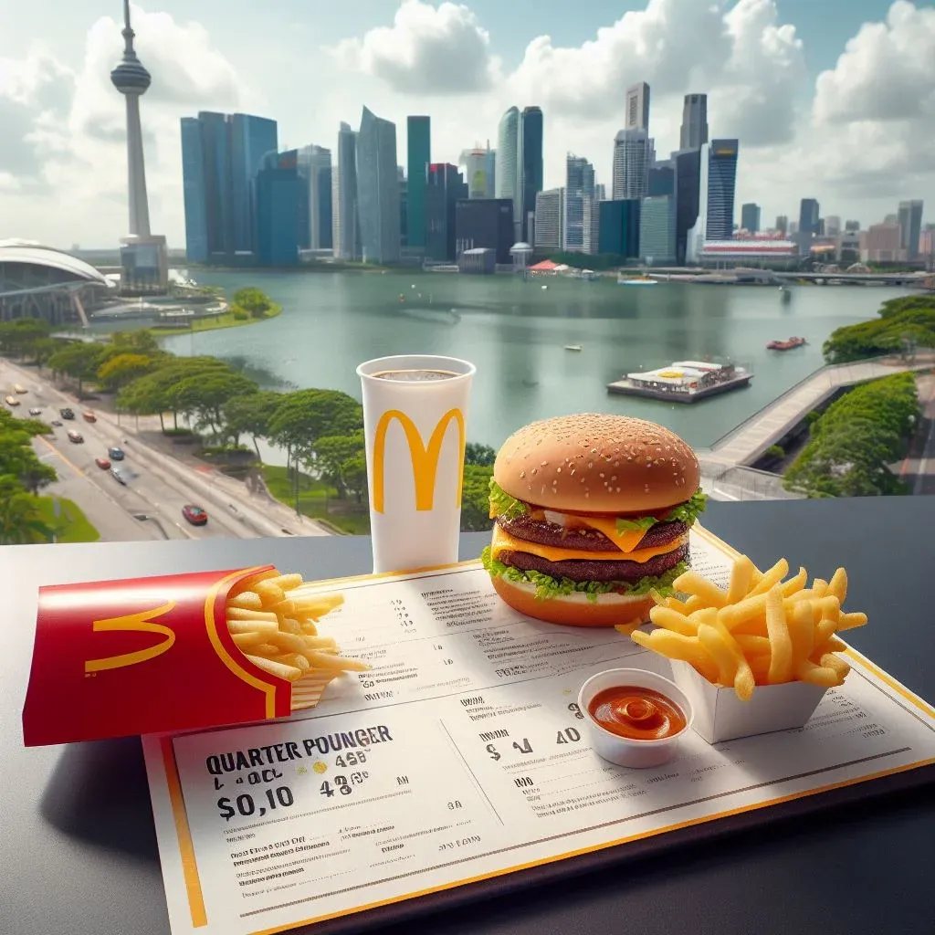 McDonald's Quarter Pounder Menu Prices Singapore