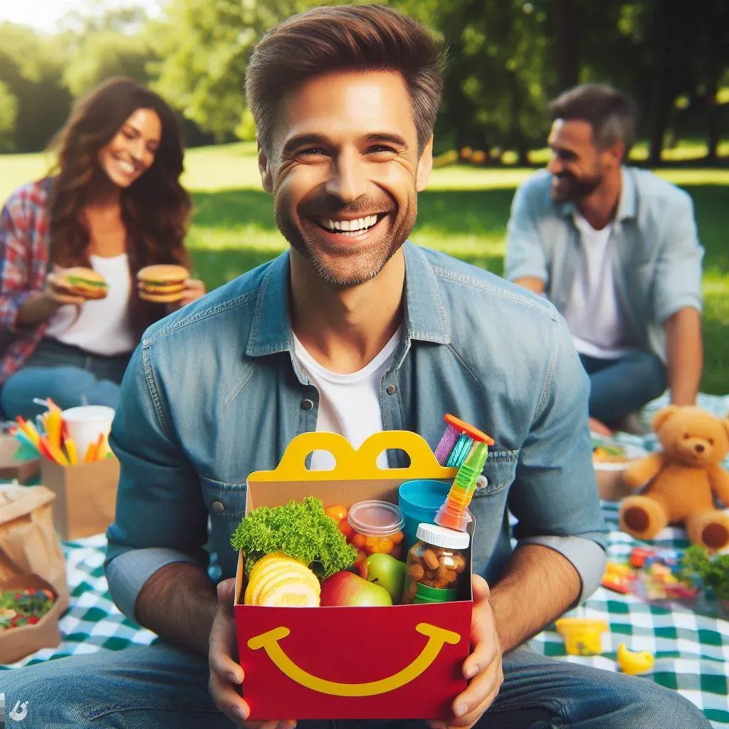 What is in the adult Happy Meal at McDonald's