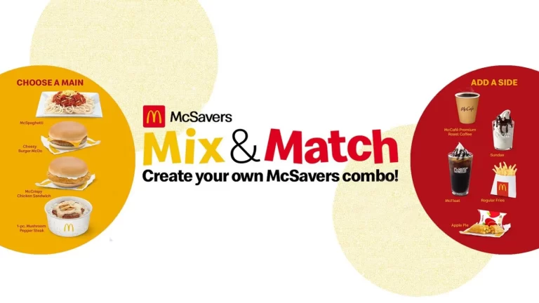 Mix And Match Mcdo Menu Prices In Philippines [2024 Updated]